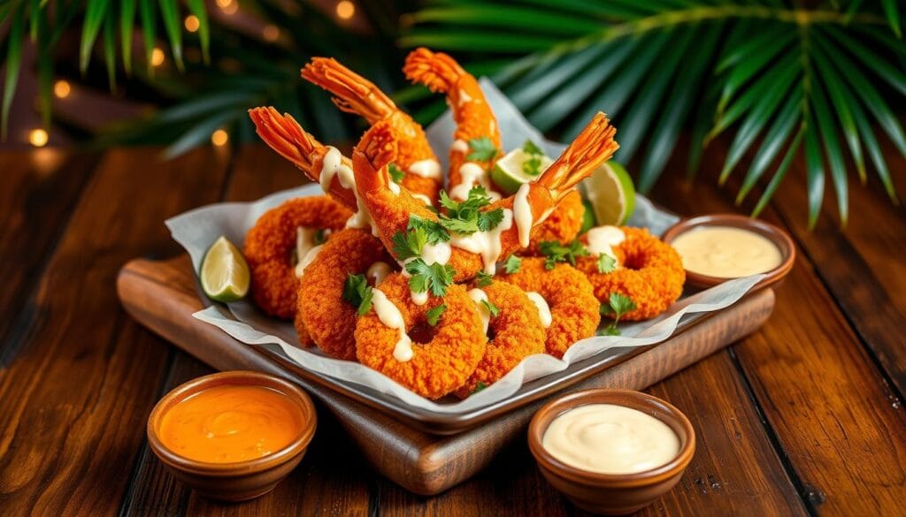 Boom Boom Shrimp Serving Platter