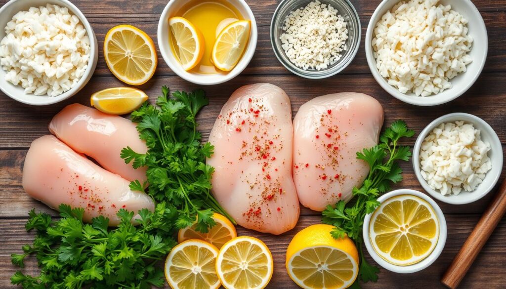 Chicken Scampi Ingredients