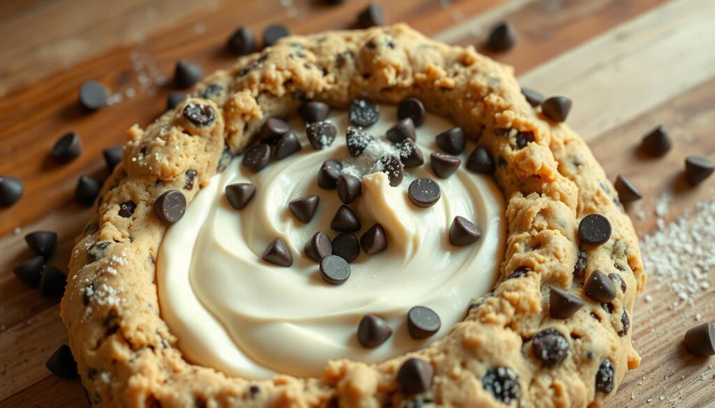 Cream cheese filling for cheesecake stuffed cookies