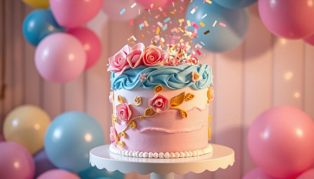 Creative Gender Reveal Cake Designs