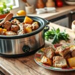 Crock Pot Pork Chops and Potatoes