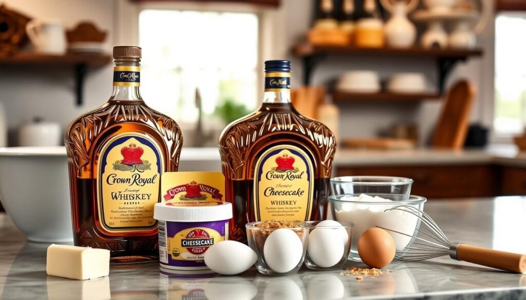 Crown Royal Cheesecake Whiskey Preparation