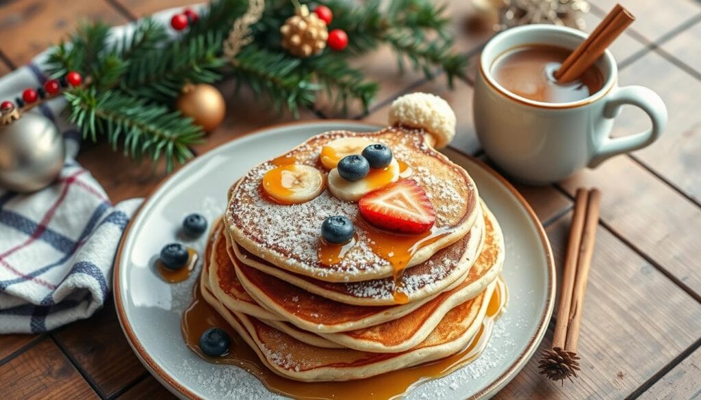 Healthy Santa Pancakes Nutrition