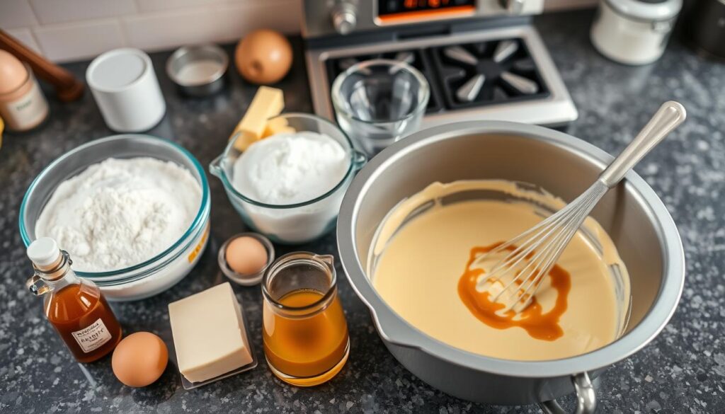 Kentucky Butter Cake Preparation