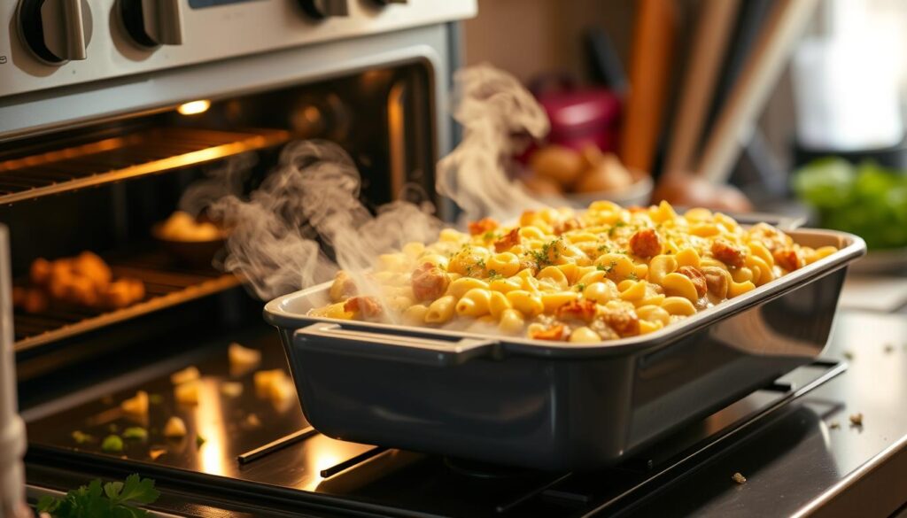 Mac and cheese meatloaf casserole reheating