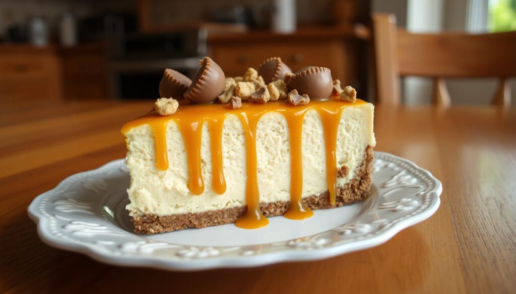 Reese's Caramel Cheesecake