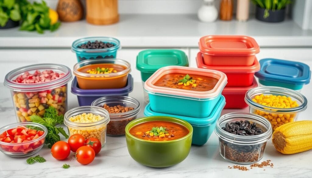 Taco Soup Frios Meal Prep Storage