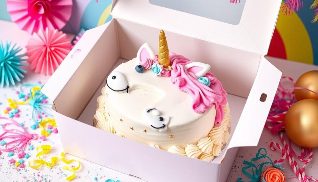 Unicorn Cake Storage and Transportation