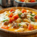 cheeseburger macaroni soup