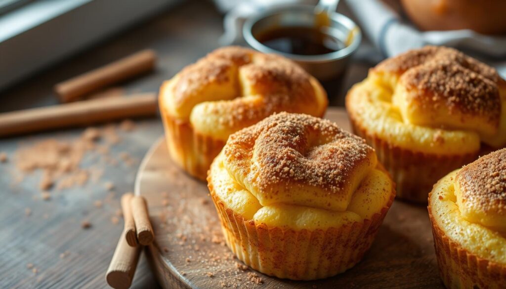 cinnamon sugar french toast muffins