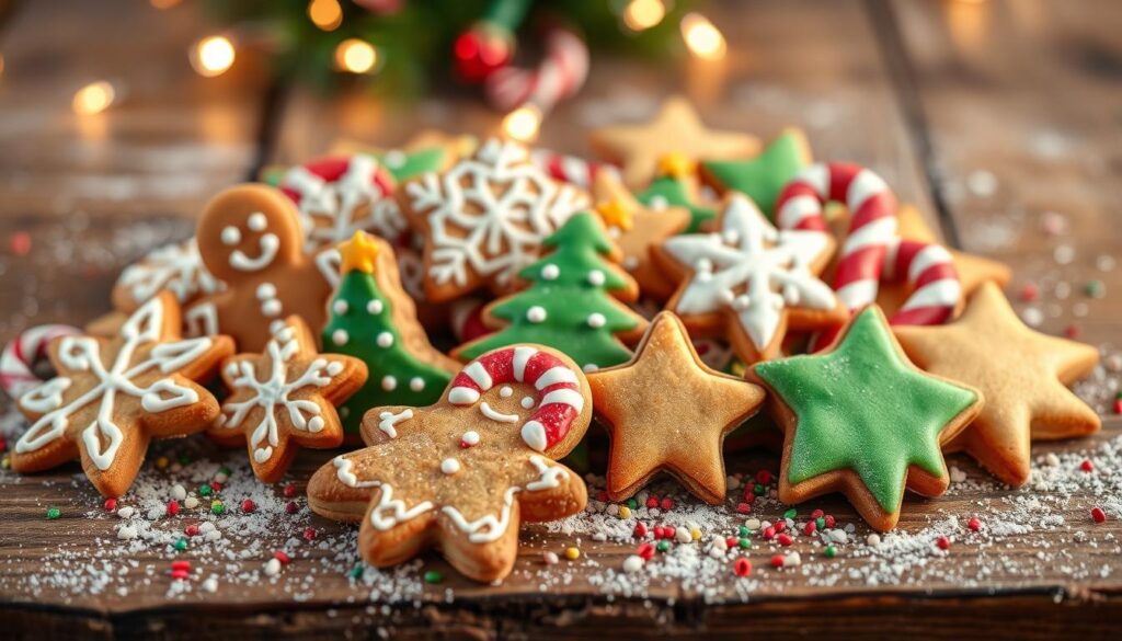 festive cookie shapes