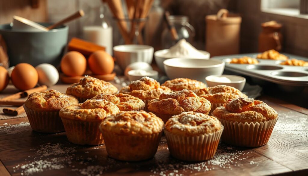 french toast muffin baking