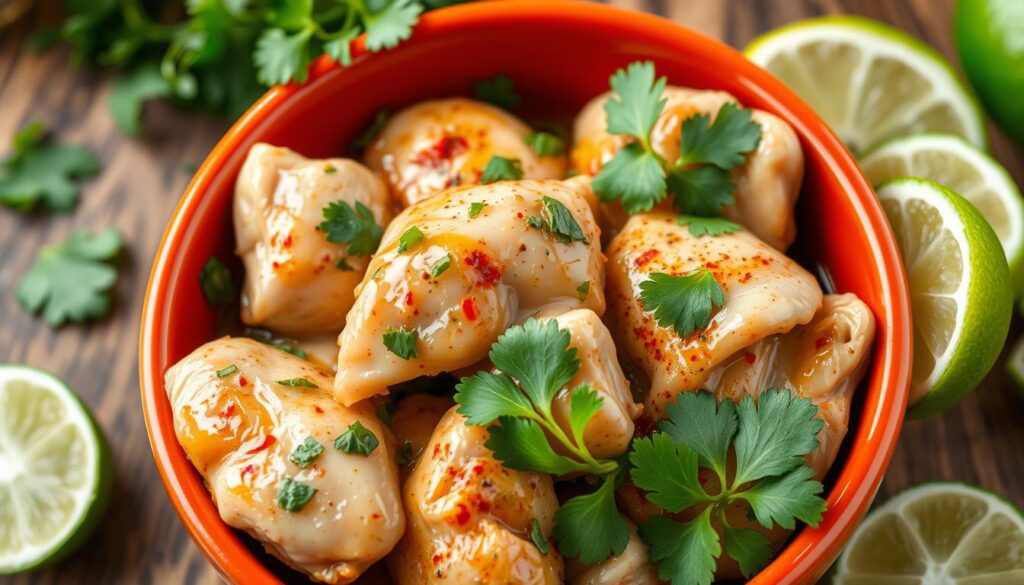 marinated chicken