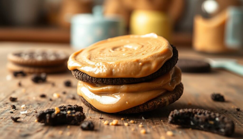 oreos and peanut butter