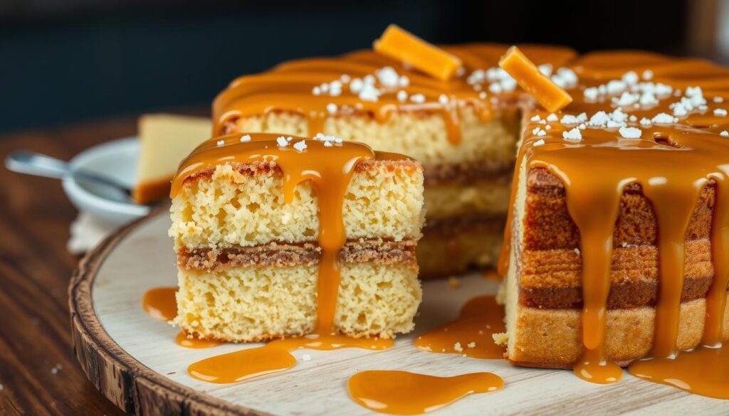 salted caramel kentucky butter cake