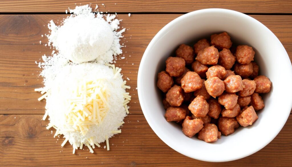 sausage balls ingredients