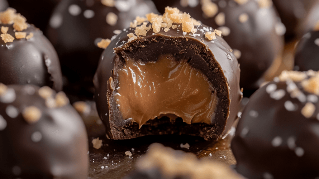 A variety of peanut butter snacks, including energy balls, cookies, and apple slices with peanut butter.