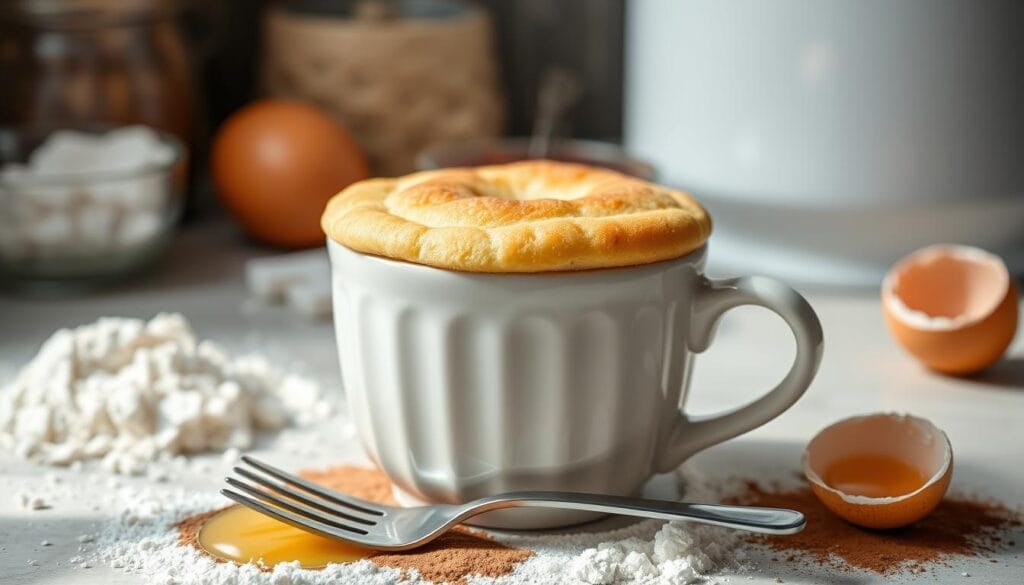 3 ingredient mug cake