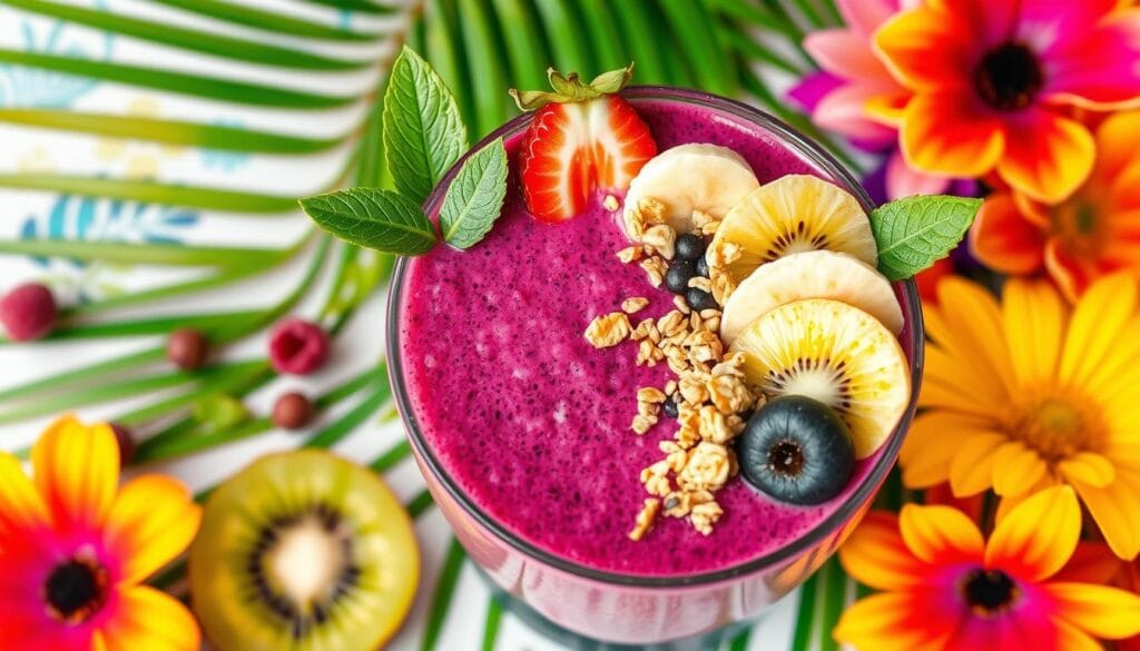 Acai Bowl Tropical Smoothie