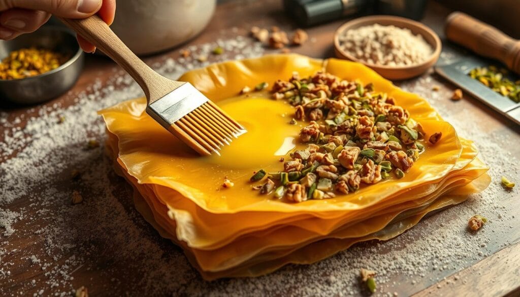 Baklava Base Preparation