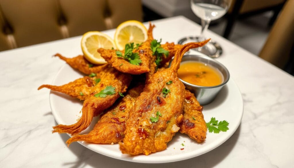 Crispy Fried Smelt Appetizers