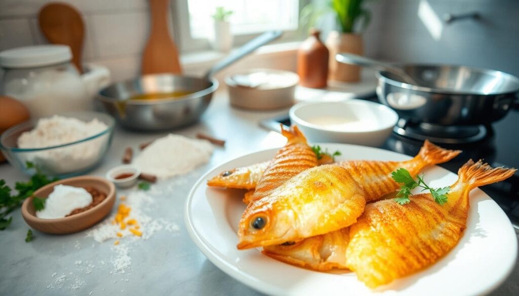 Crispy Fried Smelt Preparation