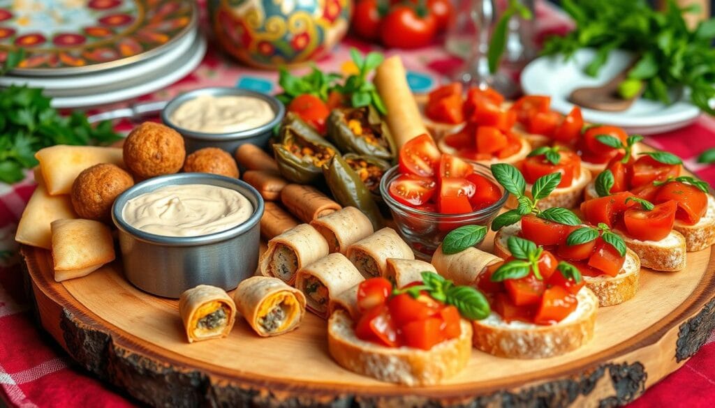 International Vegan Appetizers