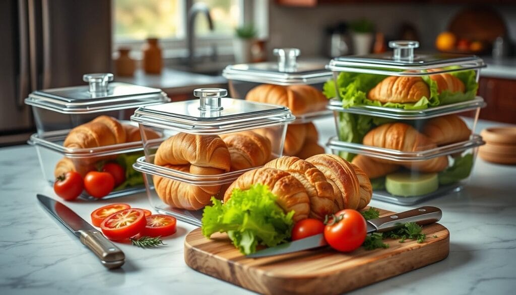 Meal Prep Breakfast Sandwich Storage