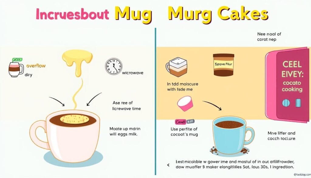 Microwave Mug Cake Troubleshooting Guide