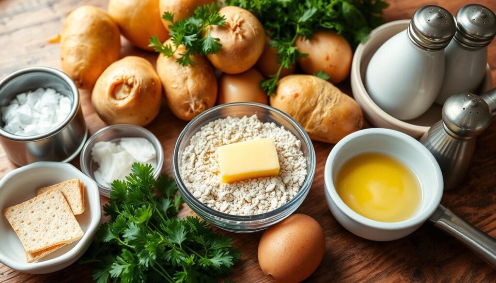 Passover Potato Pie Ingredients