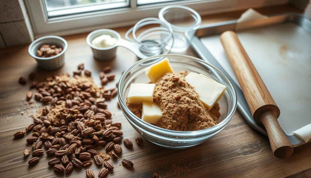 Pecan Filling Preparation