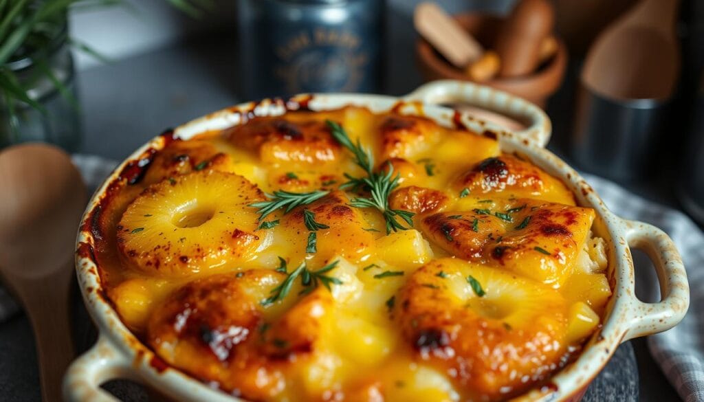 Pineapple Cheese Casserole