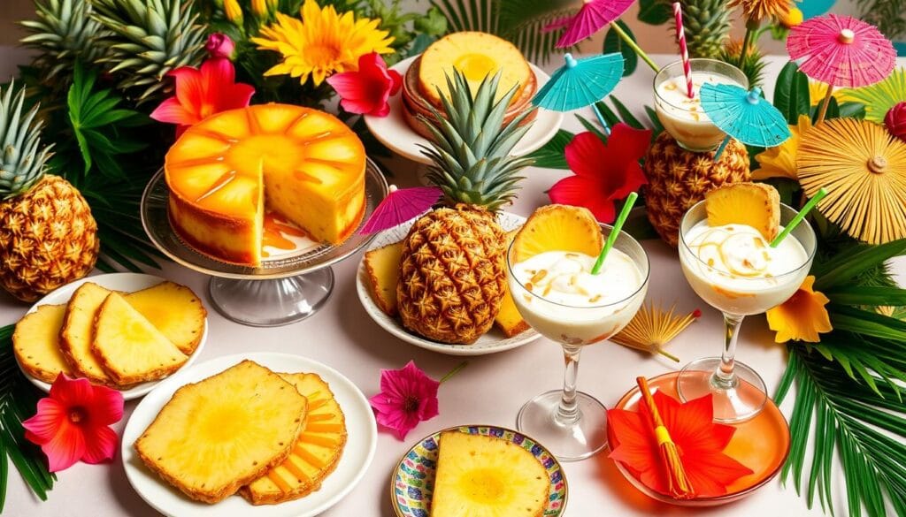 Pineapple Dessert Serving Ideas