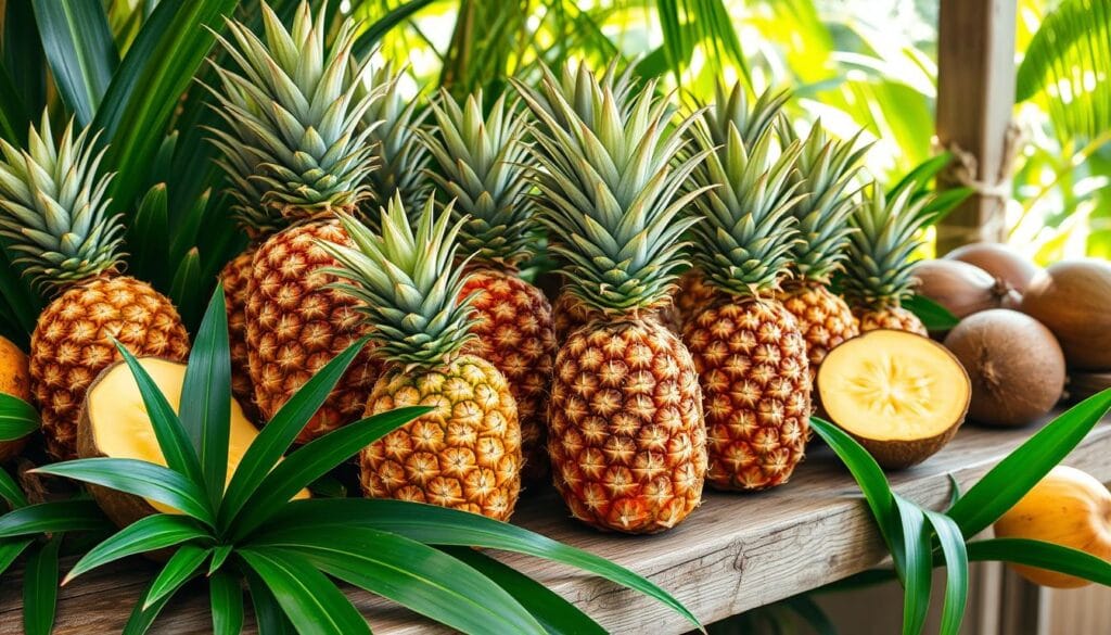 Selecting Fresh Pineapple for Tropical Fruit Baked Goods