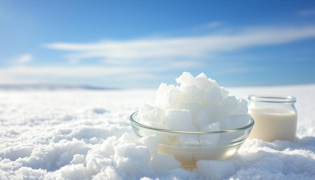 Snow Collection for Classic Snow Dessert