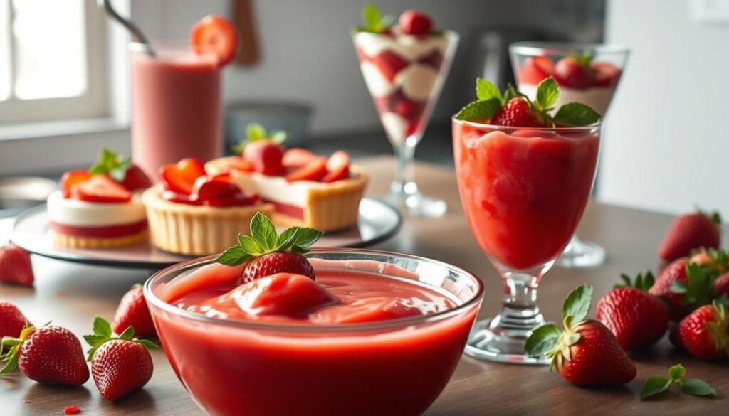 Strawberry Puree Culinary Applications