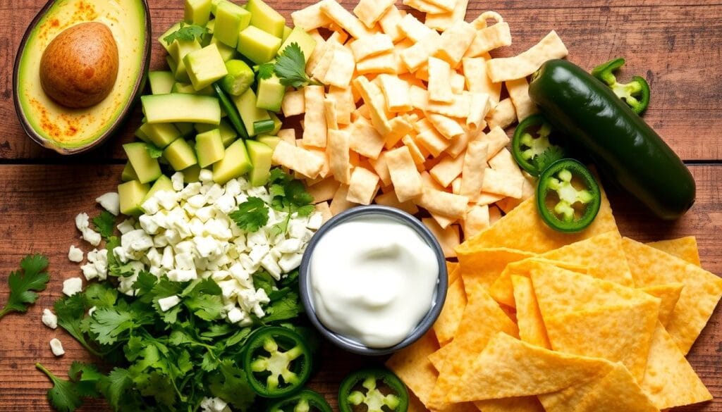 Traditional Taco Soup Toppings