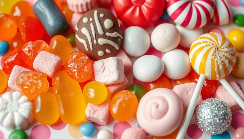 Varieties of Confectionery Delights