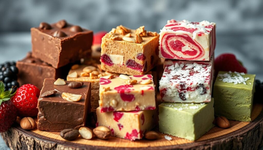 Vegan Fudge Flavor Variations