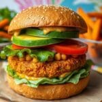 chickpea burger