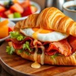 croissant sandwich