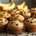 muffin banane chocolat